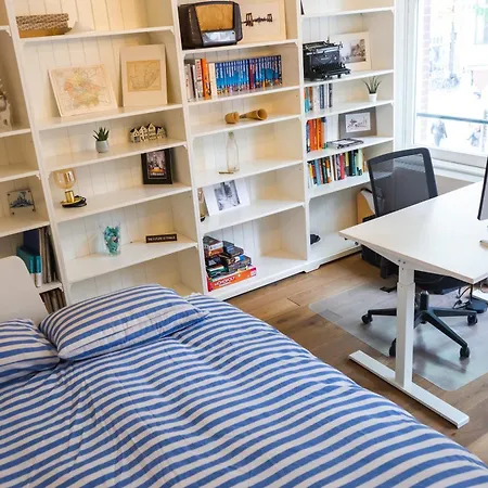 アパート Classic Duplex With Garden, Close To Vondelpark *